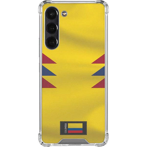 Colombia Soccer Flag Galaxy S24 FE Clear Case